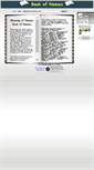 Mobile Screenshot of bookofnames.net